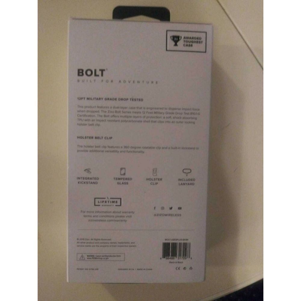 LG Escape Plus Zizo Bolt Series Case. - Picture 2 of 2